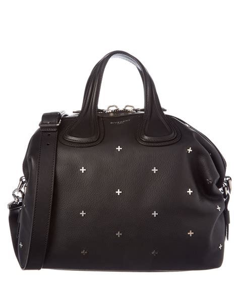 givenchy black nightingale bag|Givenchy Nightingale Medium Leather Satchel Bag, Black.